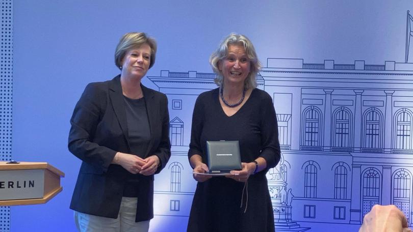 Verleihung Louise-Schröder-Medaille an Dorothea Zimmermann